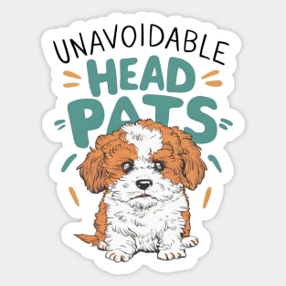 Unavoidable Head Pats Sticker